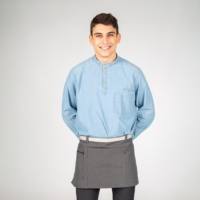 Delantal Corto Para Camarero Gary's 100015 gris marengo