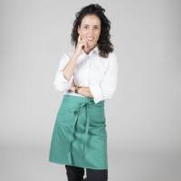 Delantal Corto Sin Bolsillos Gary's 1170 verde