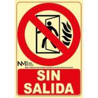 Señal "Sin salida" NMZ B00100 Señal "Sin salida" NMZ B00100
