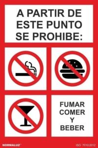 Señal "Prohibido perros excepto perros guía" Normaluz Señal "Prohibido perros excepto perros guía" Normaluz