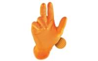 Guante Robusto de Nitrilo Resistente Pip Grippaz 246 naranja