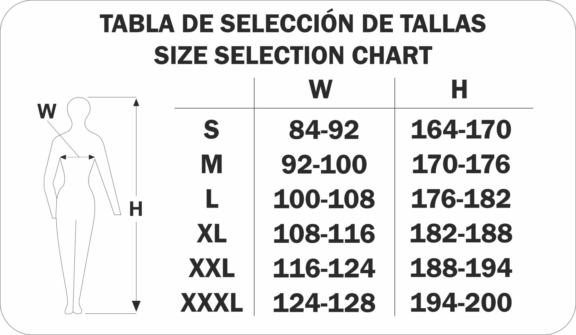 GUIA TALLA 1288TSAVMC MARCA DISTINCION