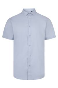 Camisa de Hombre Manga Cortas Stretch Velilla 405016S celeste
