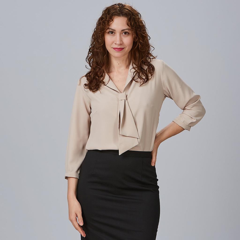 Blusa Gary s para Mujer Lazo Flavia 240009 Elegancia y Confort