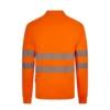 Polo AV Manga Larga Reflatex Velilla 305534 Naranja Flúor Trasera Distinción Polo AV Manga Larga Reflatex Velilla 305534 Naranja Flúor Trasera Distinción