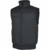 Chaqueta Cortavientos para el Frío 2 en 1 Newdelta2 Delta Plus Gris-Negro Chaleco Distinción Chaqueta Cortavientos para el Frío 2 en 1 Newdelta2 Delta Plus Gris-Negro Chaleco Distinción