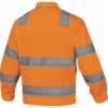 Chaqueta de Trabajo Alta Visibilidad Delta Plus M2VHV Naranja Flúor-Gris Espalda Distinción Chaqueta de Trabajo Alta Visibilidad Delta Plus M2VHV Naranja Flúor-Gris Espalda Distinción