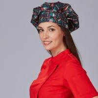 Gorro Gran Chef Velcro Estampado Gary's 400016 Gorro Gran Chef Velcro Estampado Gary's 400016