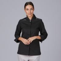 Chaqueta de Cocina Mujer Varela Gary's 942100 Distinción negro