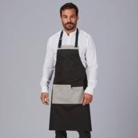 Mandil con Peto Bicolor para Hostelería Gary's 100042 Distinción chico