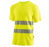 Camiseta MC Alta Visibilidad BeeWork Funk HV Distinción amarillo