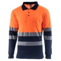 Polo M/L Bicolor Alta Visibilidad BeeWork Galaxy HV Polo M/L Bicolor Alta Visibilidad BeeWork Galaxy HV