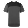 Camiseta Portwest EV411 bicolor gris negro Camiseta de manga corta Portwest EV411 gris y negra para hombre, ideal para ropa laboral de industria. Diseño bicolor con detalles sutiles en las mangas.