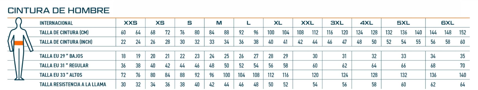 GUIA CINTURA HOMBRE PORTWEST