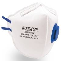 Mascarilla Plegable FFP2 con Válvula SteelPro 2288MP2V Mascarilla Plegable FFP2 con Válvula SteelPro 2288MP2V